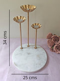 Marble 3 Lotus Stand