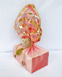Gota wave tissue wraps with gota flower tie (Set of 2)