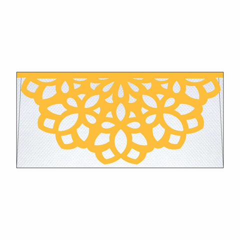 Flower Laser Flap Envelope - Set of 3