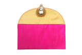 Heavy Jadau Broach Fabric Envelope