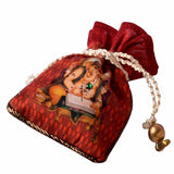 Ganesh Print Coin Pouch