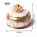 Mother of Pearl Coin Box