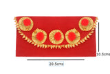 Gota & Pompom Fabric Envelope