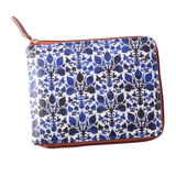 Blue Ikat Compact Wallet