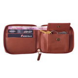 Blue Ikat Compact Wallet
