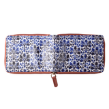 Blue Ikat Compact Wallet