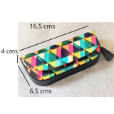Multi Colour Triangle Sunglass Case