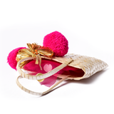 Pom Pom Tassel Cane Bags- Set of 2