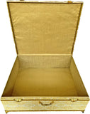 Brocade wooden Big Trousseau Box