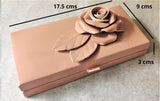 Leatherite Rose Cash Box