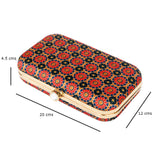 Stained Glass Printed Clutch